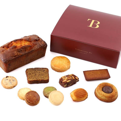 新潟厳選素材の焼菓子11種とアプリコットのパウンドケーキ詰合せ（L）